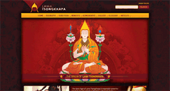 Desktop Screenshot of lama-tsongkhapa.com